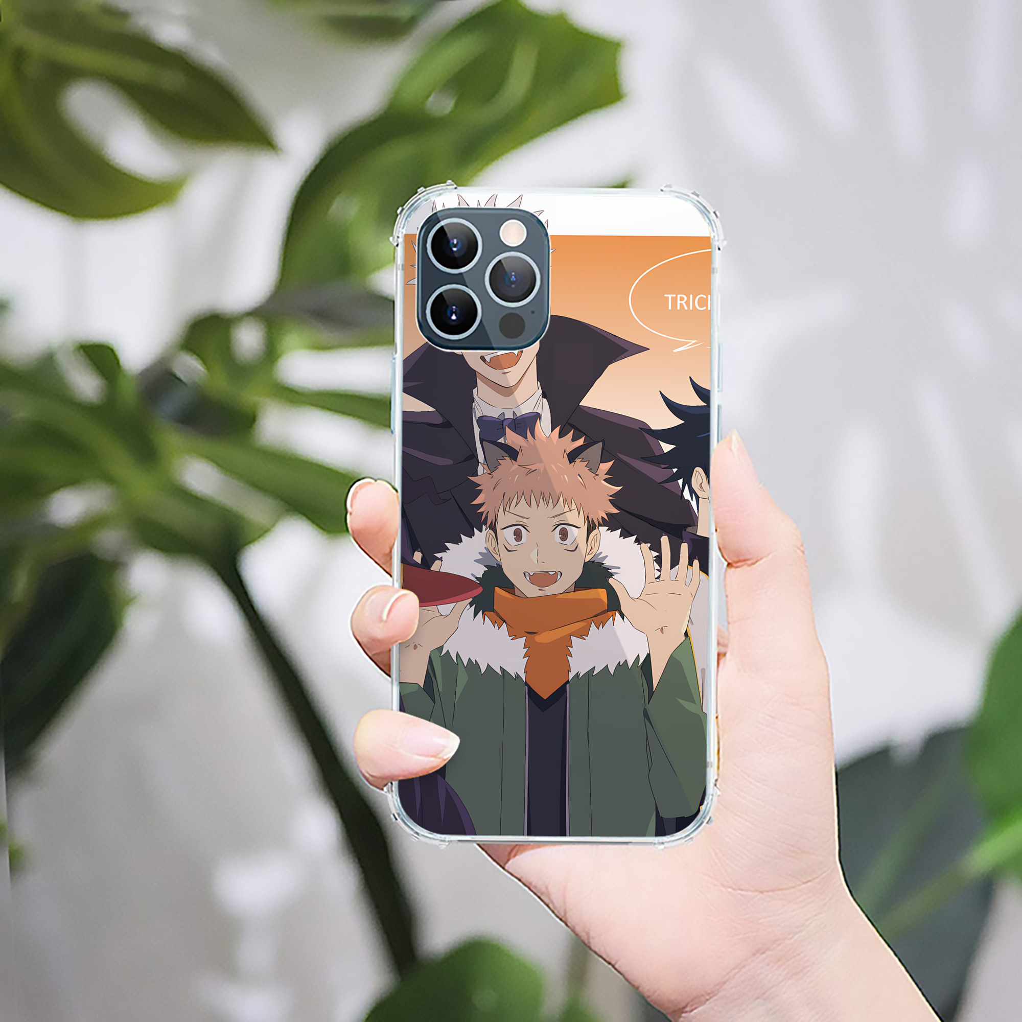 （画像用） SPY×FAMILY间谍家家酒 【iPhone 12シリーズ対応】透明スマホケース（クリアソフトケース）